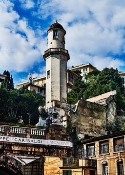 alazzo Nicolosio Lomellino, a historic building in Genoa, Italy, (16th century) situated above the Galleria Giuseppe Garibaldi tunnel, Europe 
