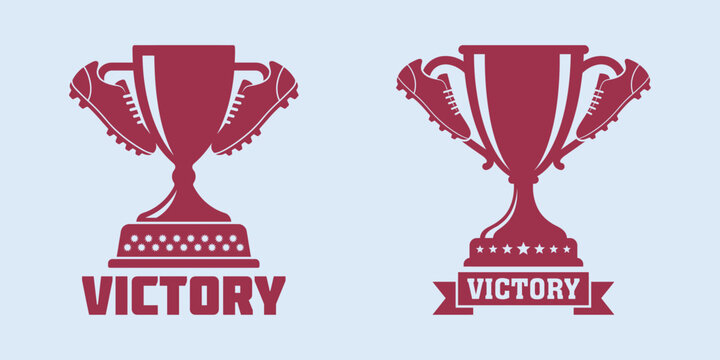 Elegant champion shield and laurel wreath badge vector collection with premium golden style. Suitable for sports branding, security emblem, award logos, esports identity, and achievement graphics.
