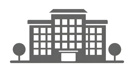 building, office, hotel, commercial, property, architecture, icon, grey, business, skyscraper, apartment, tower, urban, realestate, vector, graphic, office © BPIXEL