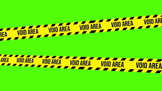 Restricted Zone: Caution tape signals a restricted zone against a vibrant backdrop, emphasizing safety protocols and boundaries.