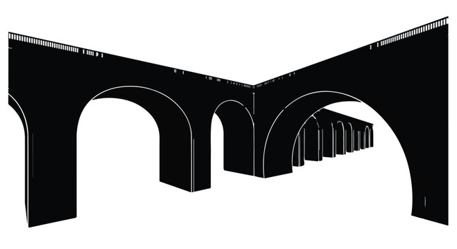 Arches represent a structural architectural design element for modern buildings.
