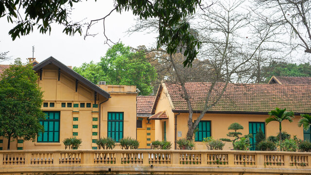Ho Chi Minh's residence, House Number 54 in Hanoi, Vietnam