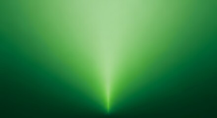 Emerald green gradient spotlight background with central glow effect © MayesurInDesign