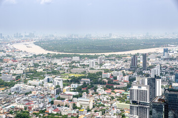 Fototapeta premium Bangkok Skyline