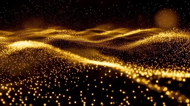 A bright galaxy of fireworks glows against a dark blue night sky, blending cosmic stardust with abstract magic to create a fantasy nebula across the starry universe