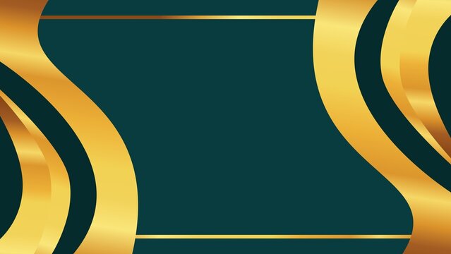 Elegant Background With Gold Accent
