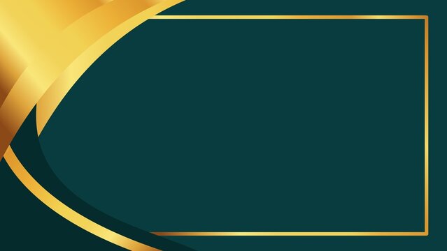 Elegant Background With Gold Accent