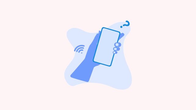 Connection Failed UI Animation with Error Notification