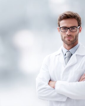 Doctor pharmacist portrait, healthcare concept