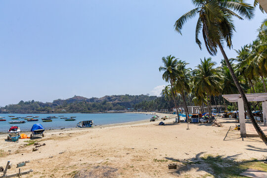 Corbyns Beach in Port Blair, Andaman 