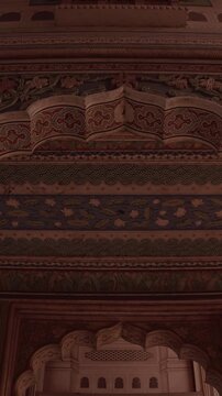 Jaipur, Rajasthan, India. Patrika Gate At Jawahar Circle. Interior Inside, Many Colorful