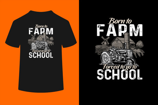 Funny Farmer Shirt Men Tractor Boys Tractor Lover Rancher T-Shirt
