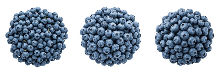 Fresh blueberries pile sweet organic dark berry fruit healthy diet antioxidant superfood raw summer © kulan