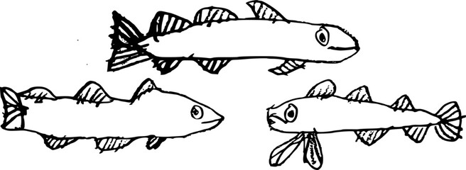 Saika set children's drawing © Parakhat