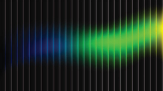 Vibrant sound wave spectrum colors.