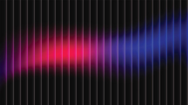 Vibrant sound wave graphic design element.
