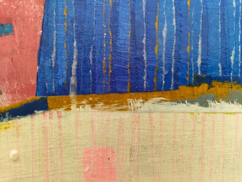 Dense Colorful Collage Abstract Art Fabric Fragment Texture Background