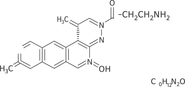 Chemical structure of c10 h12 n2 o molecule