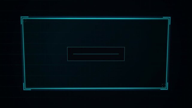 Futuristic Digital Interface Animation with Neon Glows and Dynamic Visual Effects for Tech Presentation Video