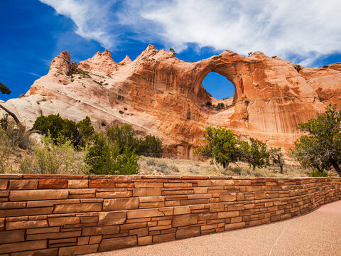 Window Rock, Arizona, a feature of the Navajo Nation area