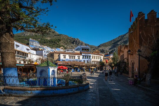 Plaza Uta el Hamman in Chefchaouen