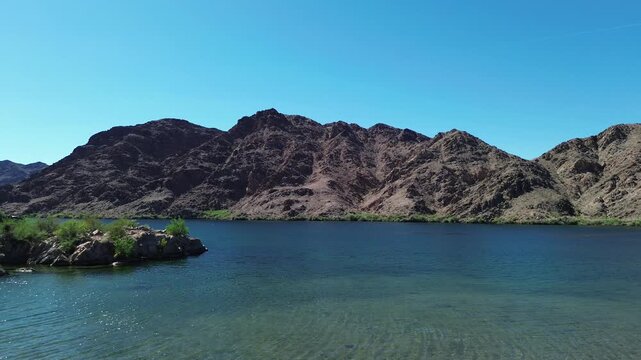 Cliffs on Colorado River, Arizona and Nevada