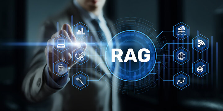 RAG Retrieval Augmented Generation architecture with machine learning models and data retrieval pipelines for scalable AI applications.