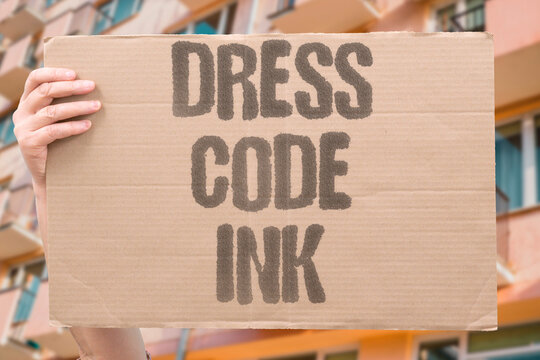 "Dress Code Ink" Workplace dress codes specifically target tattoos as unprofessional. WORKPLACE. DRESS. CODES. TATTOOS. UNPROFESSIONAL.