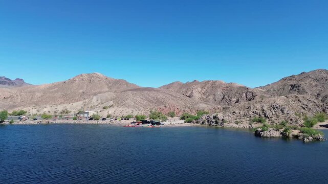 Willow Beach shore, Arizona
