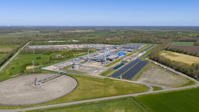 Norg Underground Gas Storage aerial