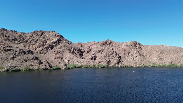 Mountains and Colorado River, Arizona