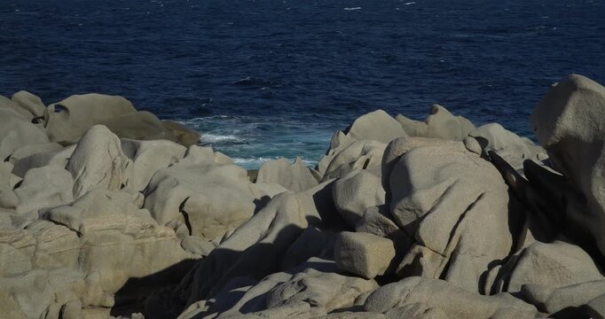 The Capo Testa peninsula in the far north of Sardinia, Italy