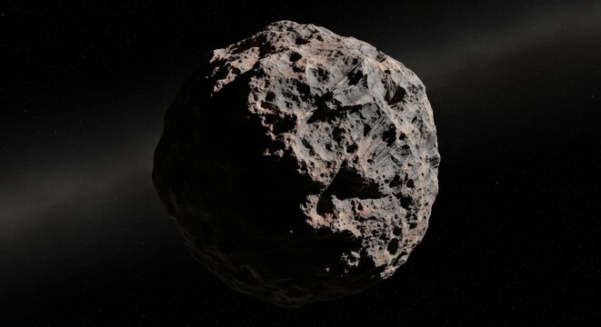 Space Rock Formation Exploration of Celestial Body Geology Asteroid Mining Potential and Cosmic Sphere Formation in the Vast Universe for Scientific Study and Awareness
