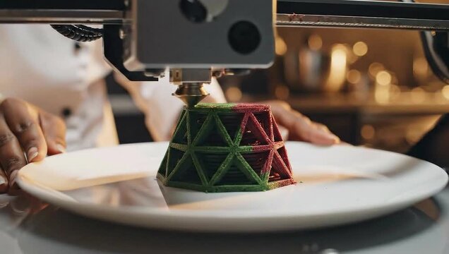 3D Food Printing - A Culinary Revolution in Action.