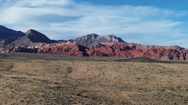 Wide view at Red Rock, Nevada