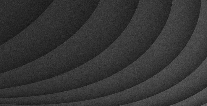 Curved lines ripple across dark, textured surface. Deep shadows create a sense of motion and depth. The pattern suggests fluidity, rhythm, or layered motion. Ideal for design backgrounds