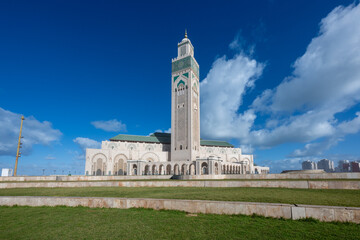 Obraz premium Hassan II Mosque - Casablanca, Morocco