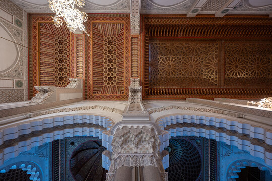 Hassan II Mosque Interior - Casablanca, Morocco