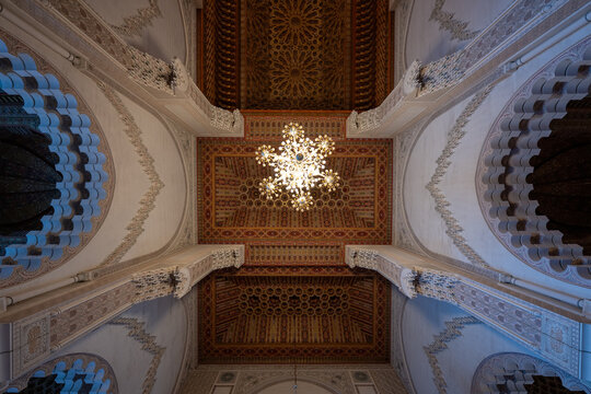 Hassan II Mosque Ceiling - Casablanca, Morocco