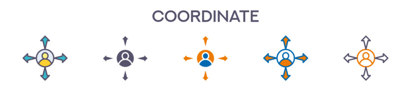Coordinate Element For Design Graphic - Multi Styles