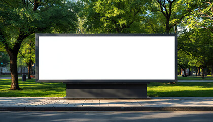 Fototapeta premium Advertisement Mockup Urban City Environment