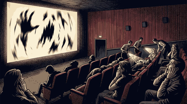 Cinema Audience Terror