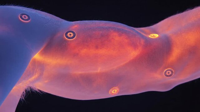 Thermal Infrared Imaging Of Human Arm Muscle Heat Patterns With Electrodes In Dark
