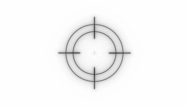 Crosshair target symbol aim focus circle mark