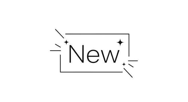 New label icon sign symbol.