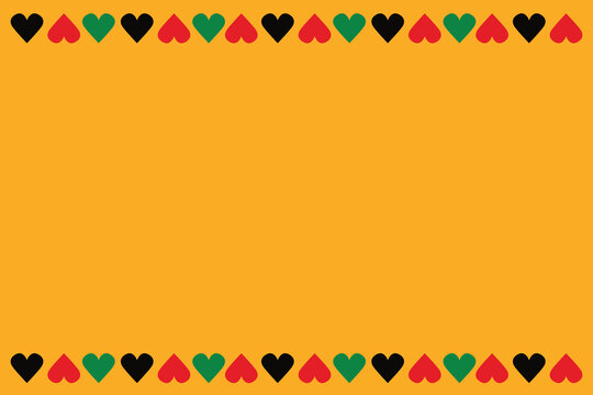 Bright Juneteenth background with colorful corner decorations, ideal for festive promotions, greetings, and event graphics.