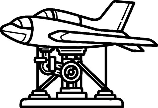 Fighter Jet Flight Simulator on Motion Platform