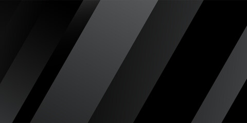 Fototapeta premium dark abstract background, black and charcoal gradient, sleek diagonal glossy stripes, subtle shadow and soft highlights, modern minimal luxury wallpaper, Vol 2