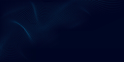 Naklejka premium abstract futuristic technology background digital network circle science modern.