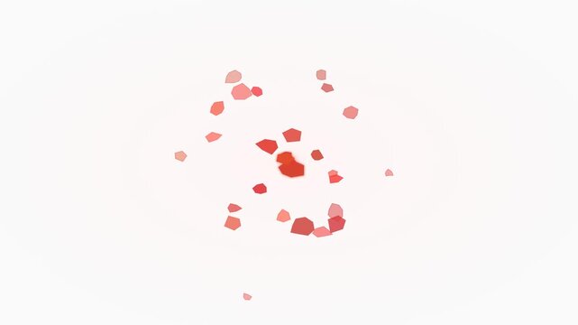 Platelet Cluster Aggregation Hematology Blood Science Loop 4K